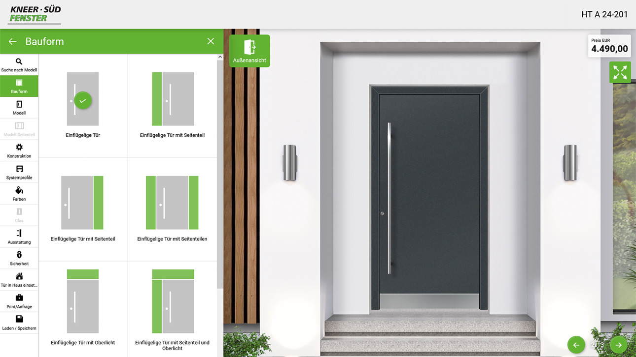 Haustüren-Designer von KNEER GmbH